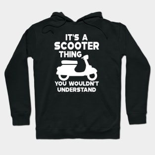 Scooter - It's scooter thin you wouldn't understand Hoodie